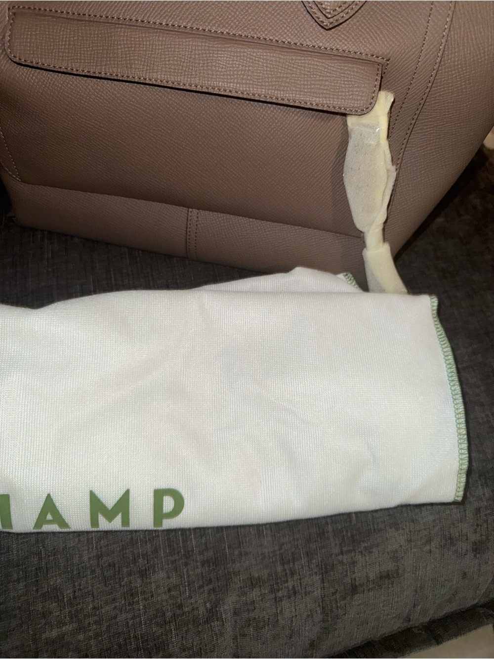 Longchamp Leather Mailbox Tote Bag - Picture 4 of 8